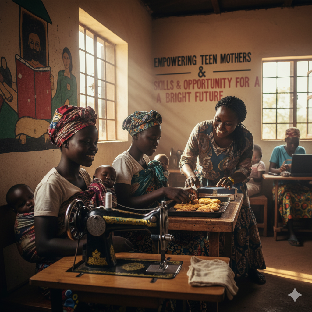 Empowering Teen Mothers Through Skills and Opportunity